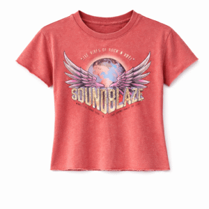Тениска Only за момиче с принт Soundblaze 9–10г.