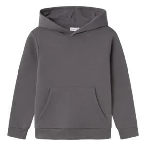 Детски суитшърт с качулка Name it от органичен памук 6г.