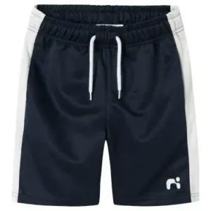 Детски спортни къси панталони Name It тъмносини, 7-8 години