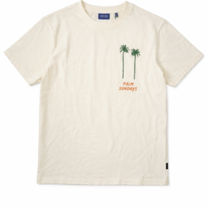 Детска тениска Jack&Jones кремава Palm Sundays 11-12 години