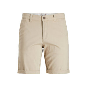 Детски бежови бермуди Jack&Jones за момче 13-16 години / 158-176 см