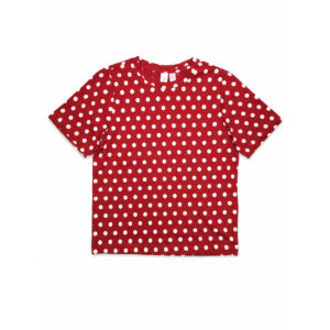 Тениска на точки Vero Moda червена 8-10 години